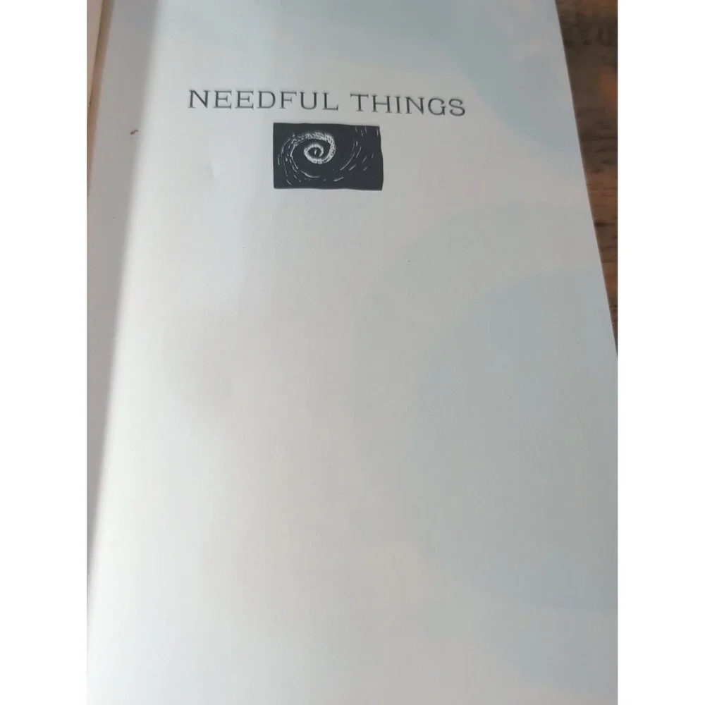 Needful Things Hardcover Stephen King/  No Dustcover‎